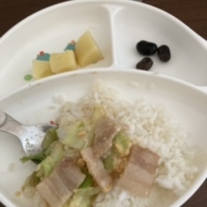 豆腐と蒸し黒豆の和風コブサラダ